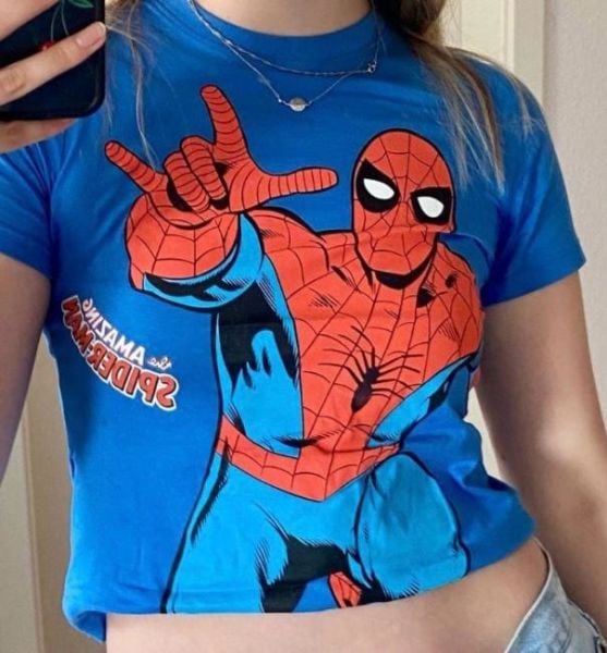 Mavi The Amazing Spiderman Crop