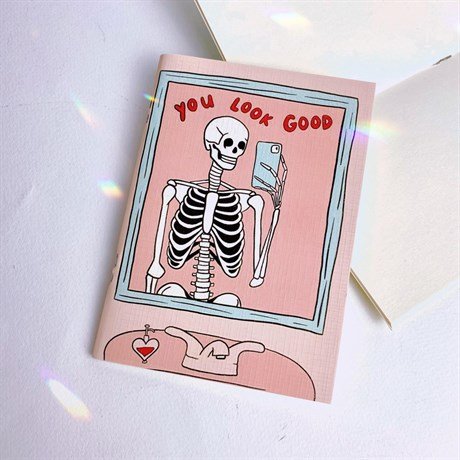 You Look Good Mini Çizgisiz Defter