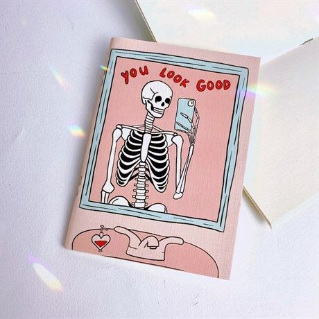 You Look Good Mini Çizgisiz Defter
