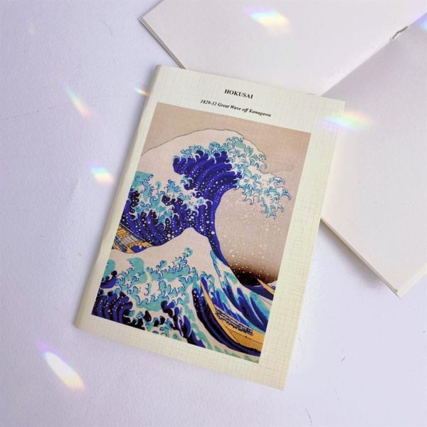 Wave Off Kanagawa Mini Çizgisiz Defter