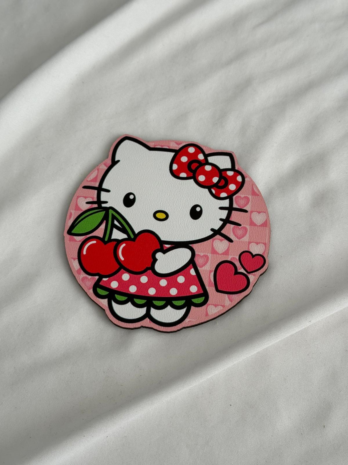 Kitty Cherry Bardak Altlığı