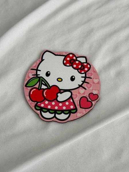 Kitty Cherry Bardak Altlığı