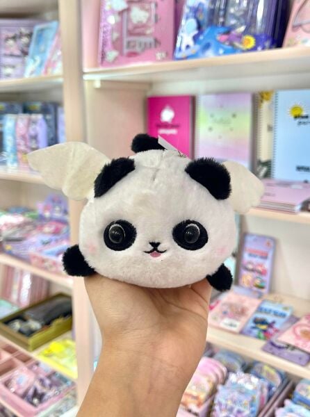 Kuyruk Sallayan Panda Peluş Anahtarlık