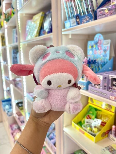 Kulaklı My Melody Peluş Anahtarlık