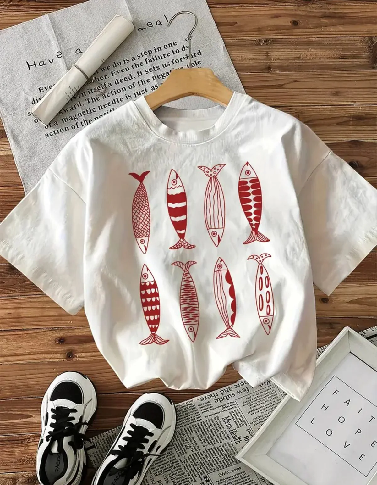 Pinterest Design Unisex Oversize T-Shirt