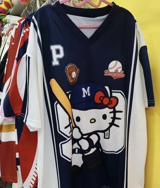 Lacivert Hello Kitty Detail Jersey Forma