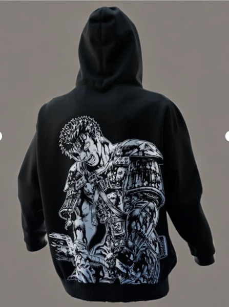 Berserk Guts Kapşonlu Unisex Sweatshit Hoodie