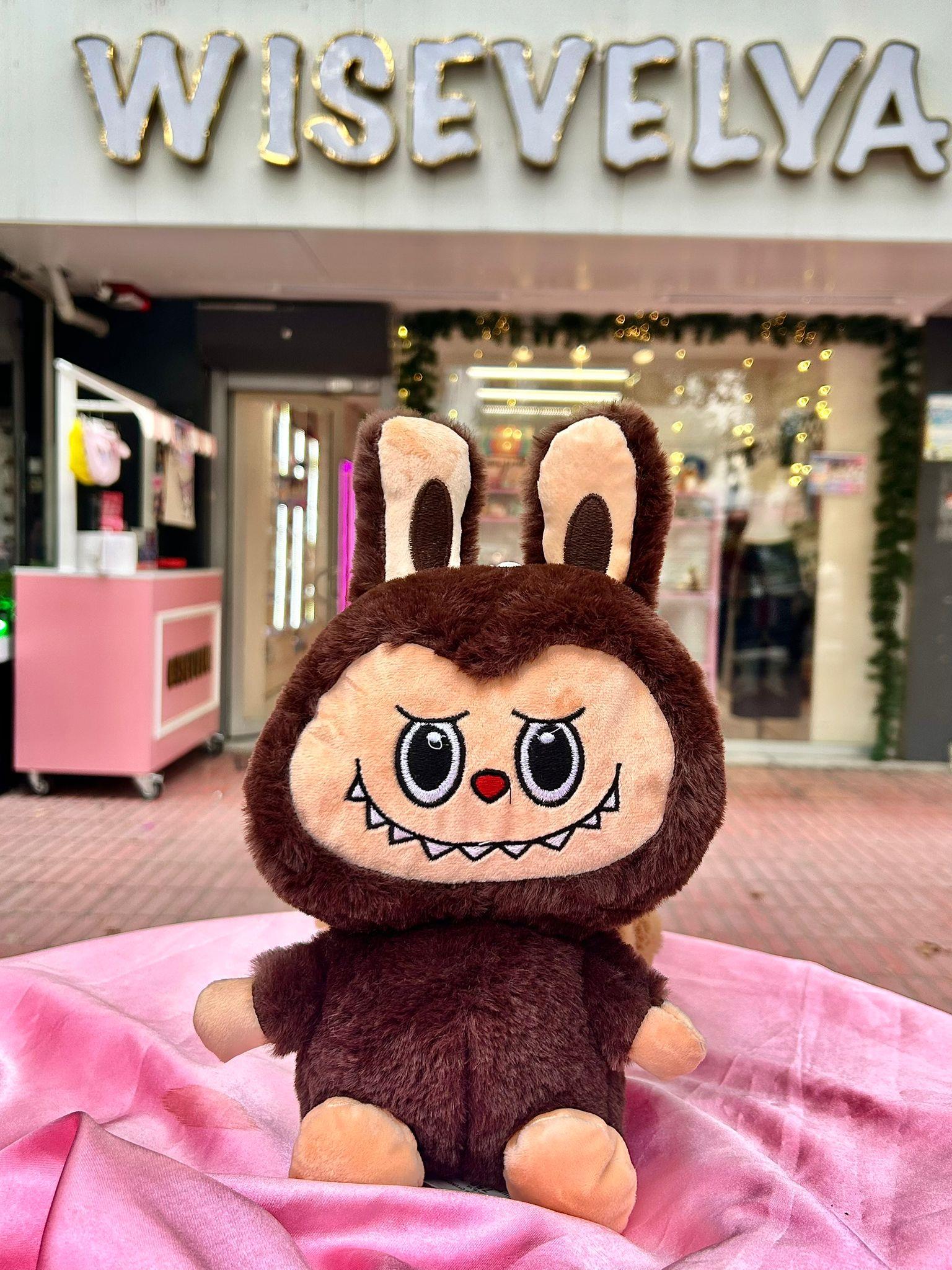 Kahverengi Peluş Labubu 28 cm