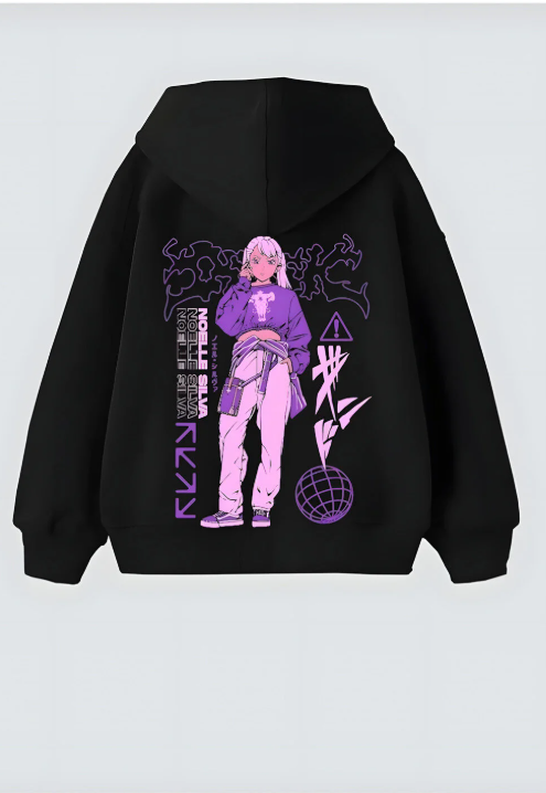 Genchin Impact Tasarım Unisex Oversize Kapşonlu Hoodie Sweatshirt