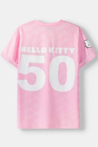 Pembe Hello Kitty 50 Blink Forma Unisex T-shirt