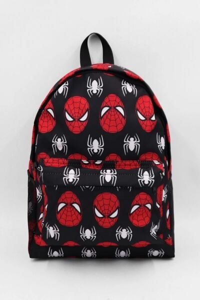 Siyah Örümcek Spiderman Sırt Çantası