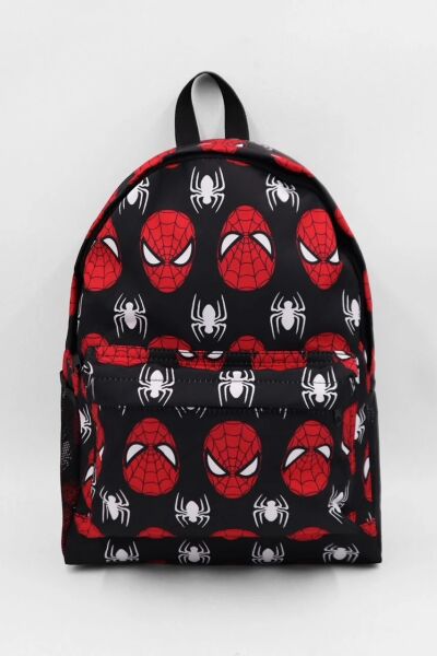 Siyah Örümcek Spiderman Sırt Çantası