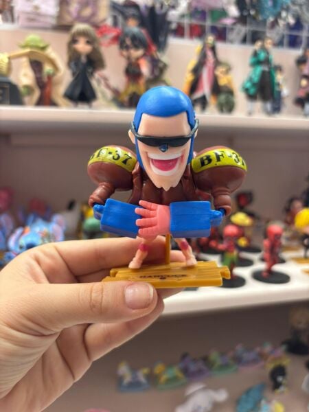 One Piece Franky Figür – Chibi Model (9 cm