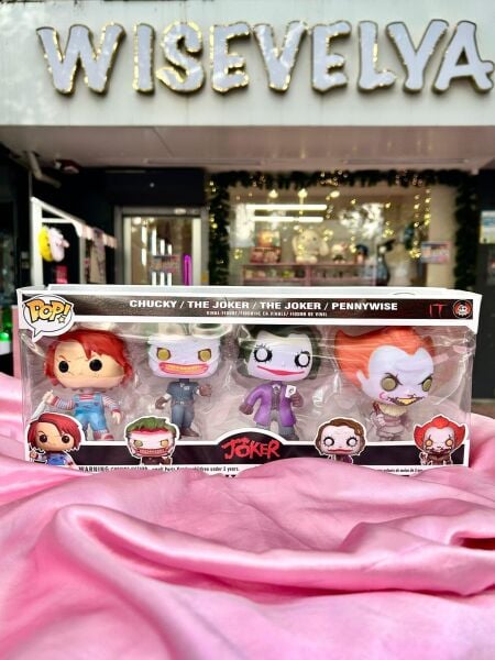 Chucky Joker Pennywise Pop Figur Set