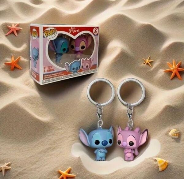 Stitch&Lilo Figür Anahtarlık