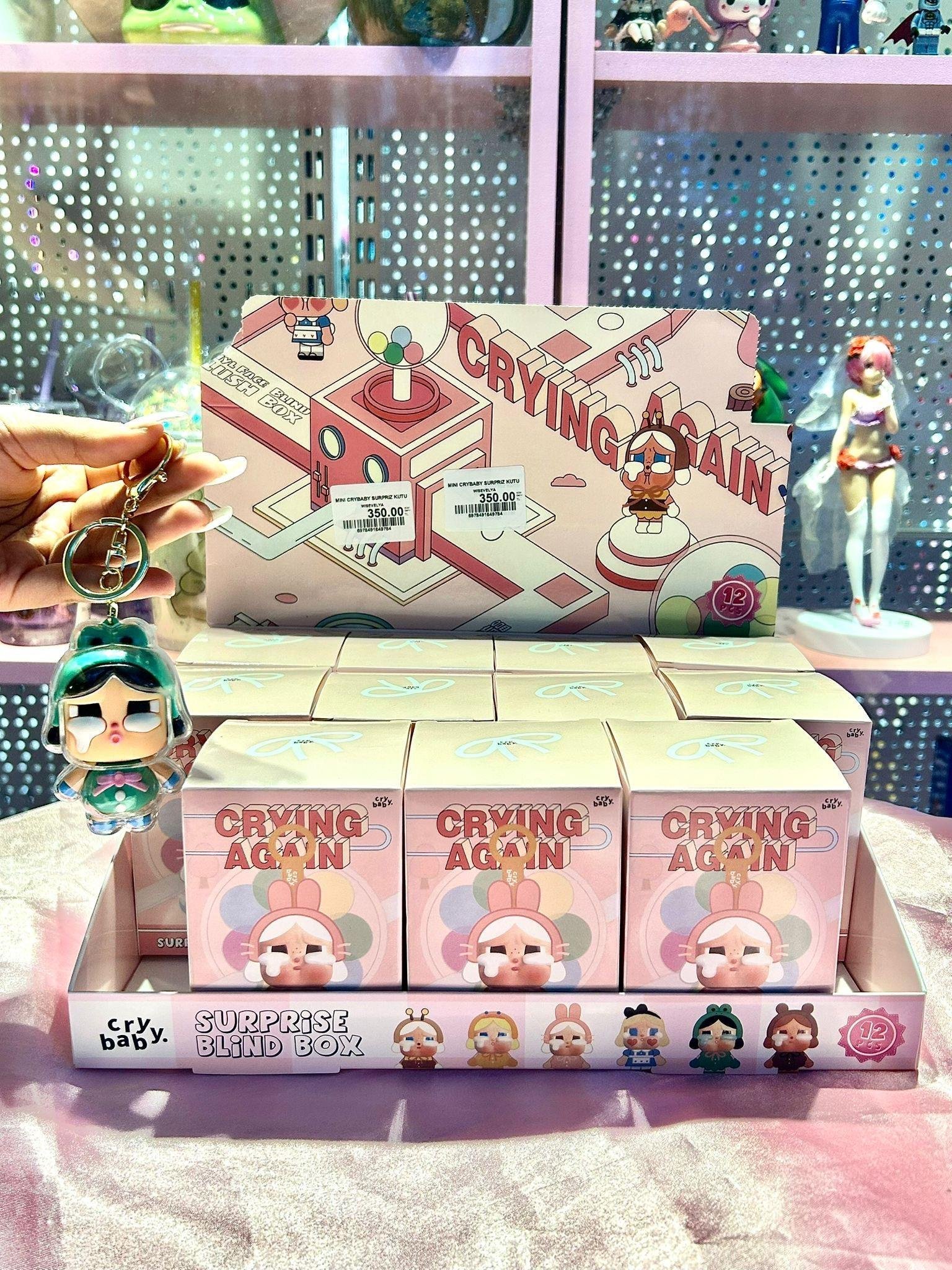 Pop Mart Mini Cry Baby Sürpriz Kutu
