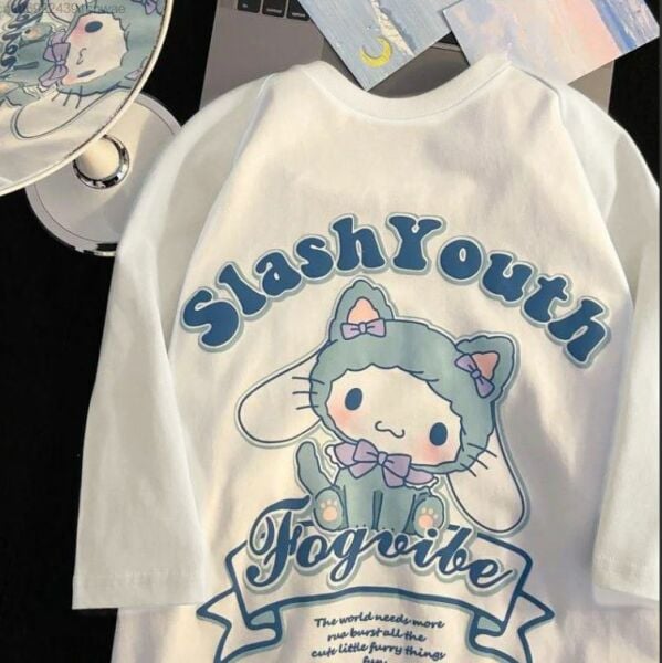 Slash Youth Beyaz Unisex T-shirt