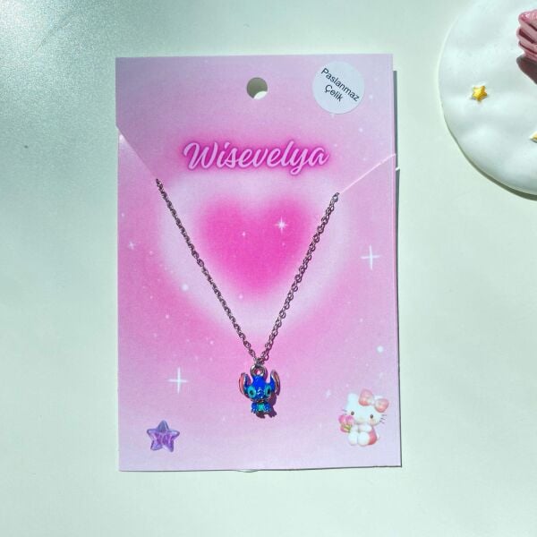 Stitch Çelik Kolye