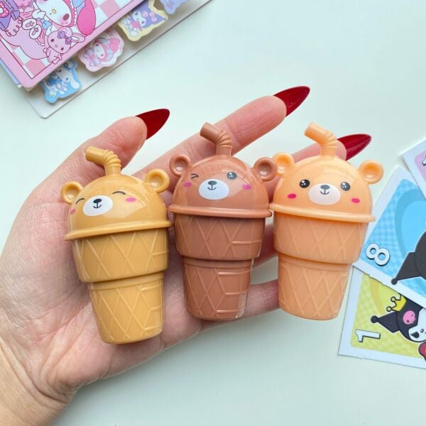 Üçlü Little Bear Lip Balm Seti