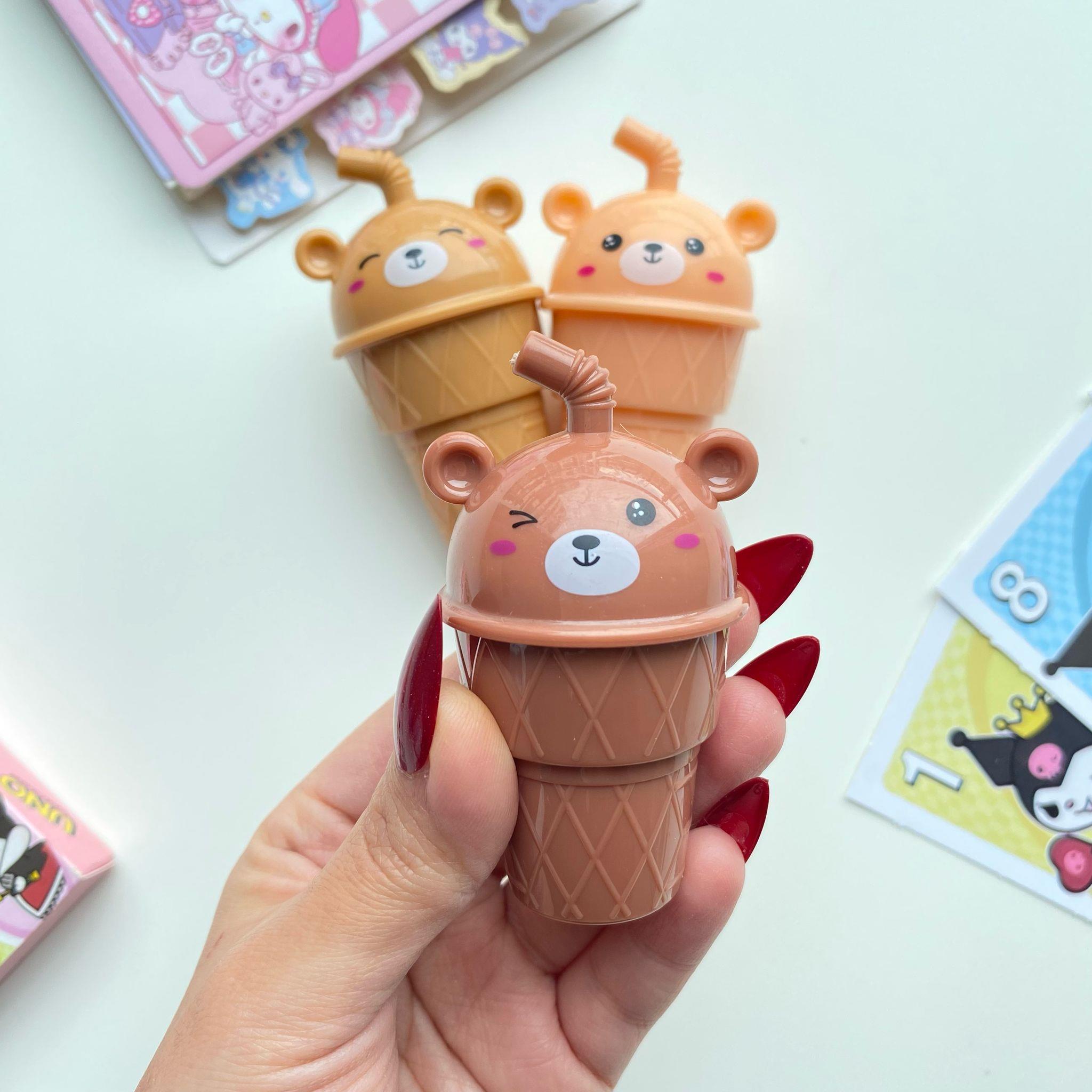 Kahverengi Little Bear Lip Balm