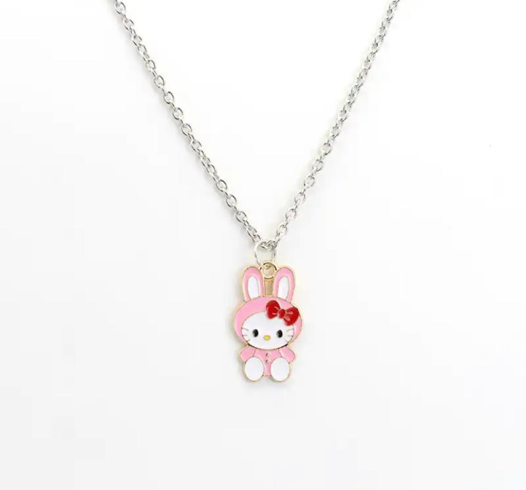 Hello Kitty Rabbit Ears Kolye