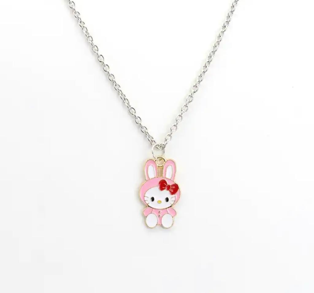 Hello Kitty Rabbit Ears Kolye