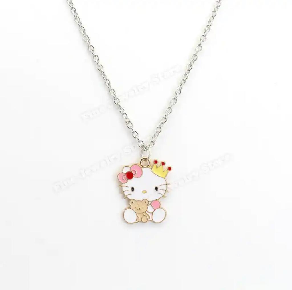 Hello Kitty Crown Of a King Kolye