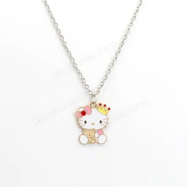 Hello Kitty Crown Of a King Kolye