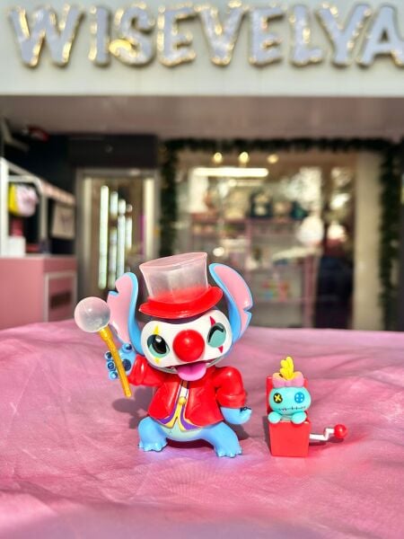 Stitch Palyaço Figür