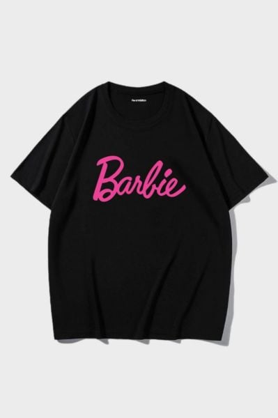 Barbi Siyah Oversize T-shirt