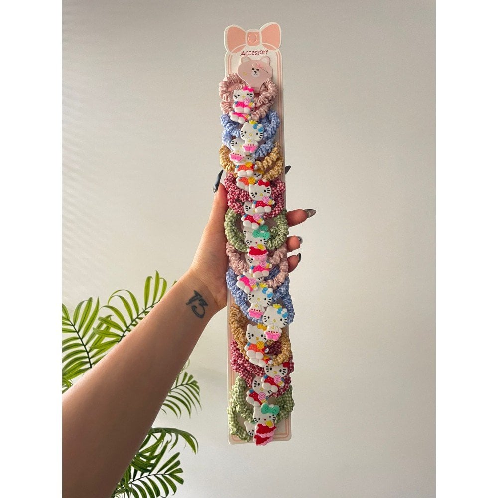 Kawaii Kitty 2li Lastik Toka