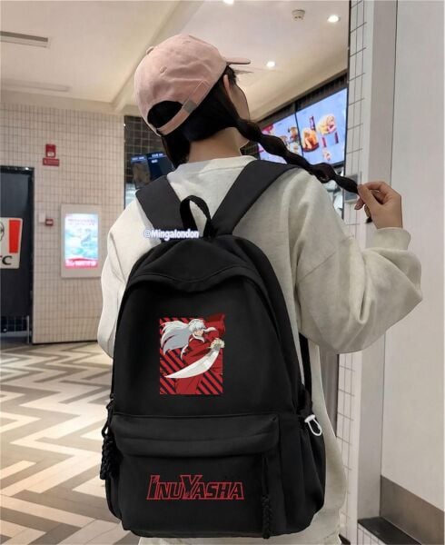 Inuyasha Baskılı Okul,Dershane,Kurs Sırt Çantası