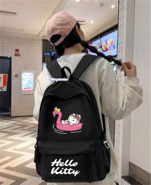 Hello Kıtty Baskılı Okul,Dershane,Kurs Sırt Çantası