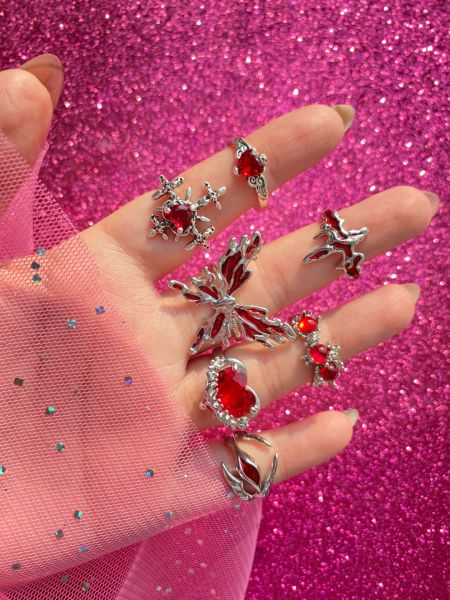 Multiple Star Stone Yüzük