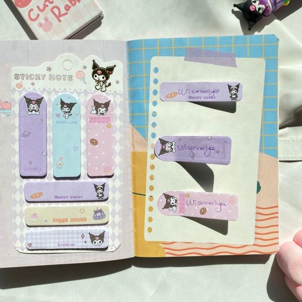 Kuromi Stick Post-it Seti