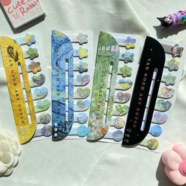 Sarı Van Gogh Post-it Seti