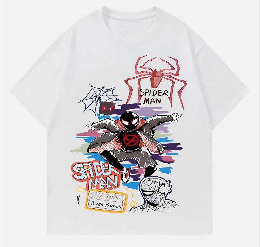 Graphic Desenli Spider-Man Tişört