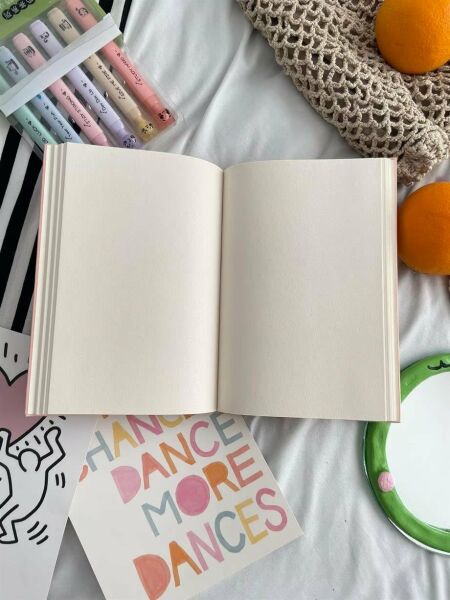 Dare To Dream Lastikli Sert Kapak Defter