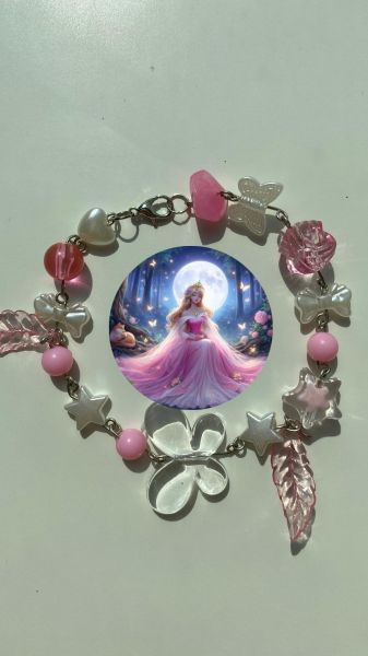  Moonlight Princess Charm Bileklik