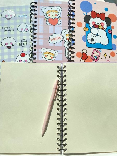 Bow Rabbit Çizgisiz Defter