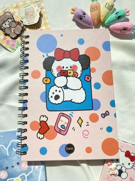 Bow Rabbit Çizgisiz Defter