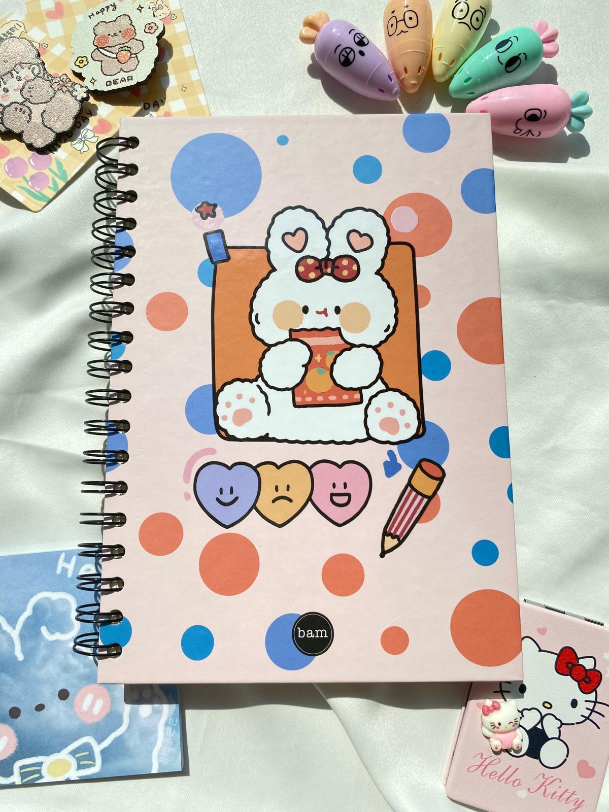 Pen Rabbit Çizgisiz Defter