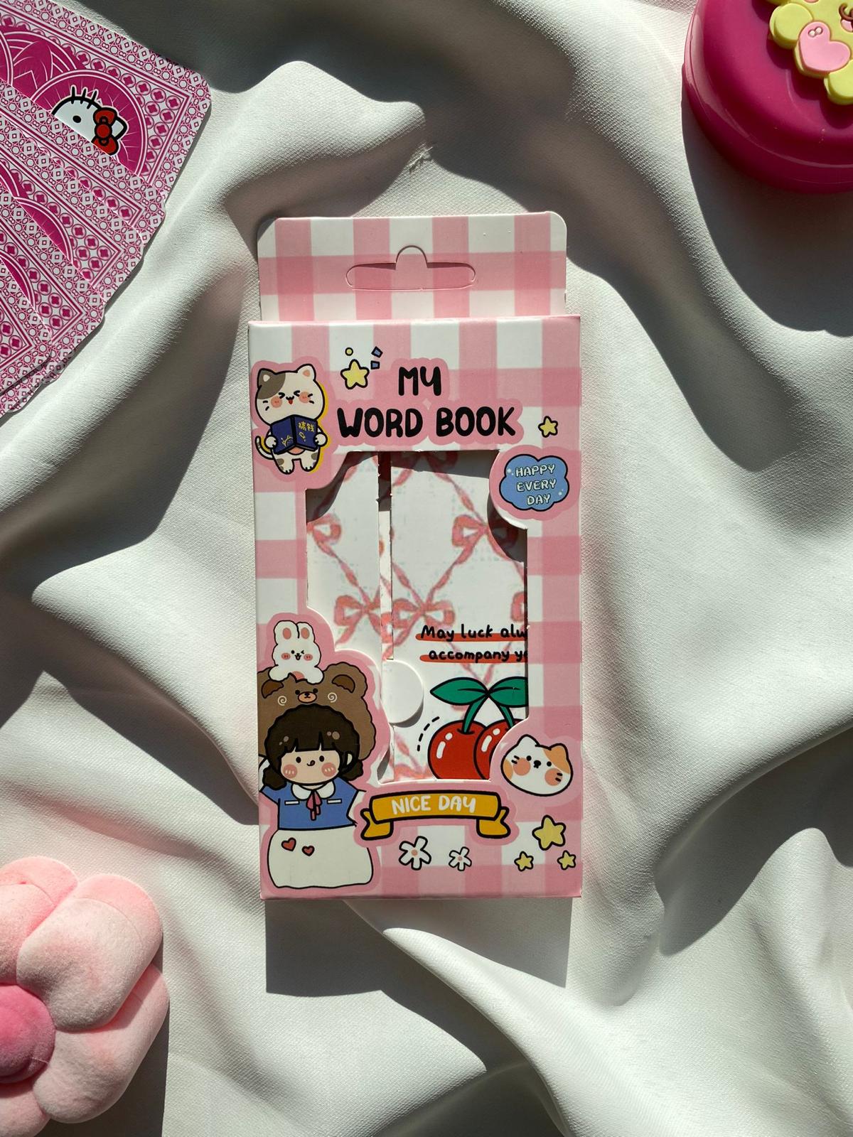 Cherry Girl Word Book